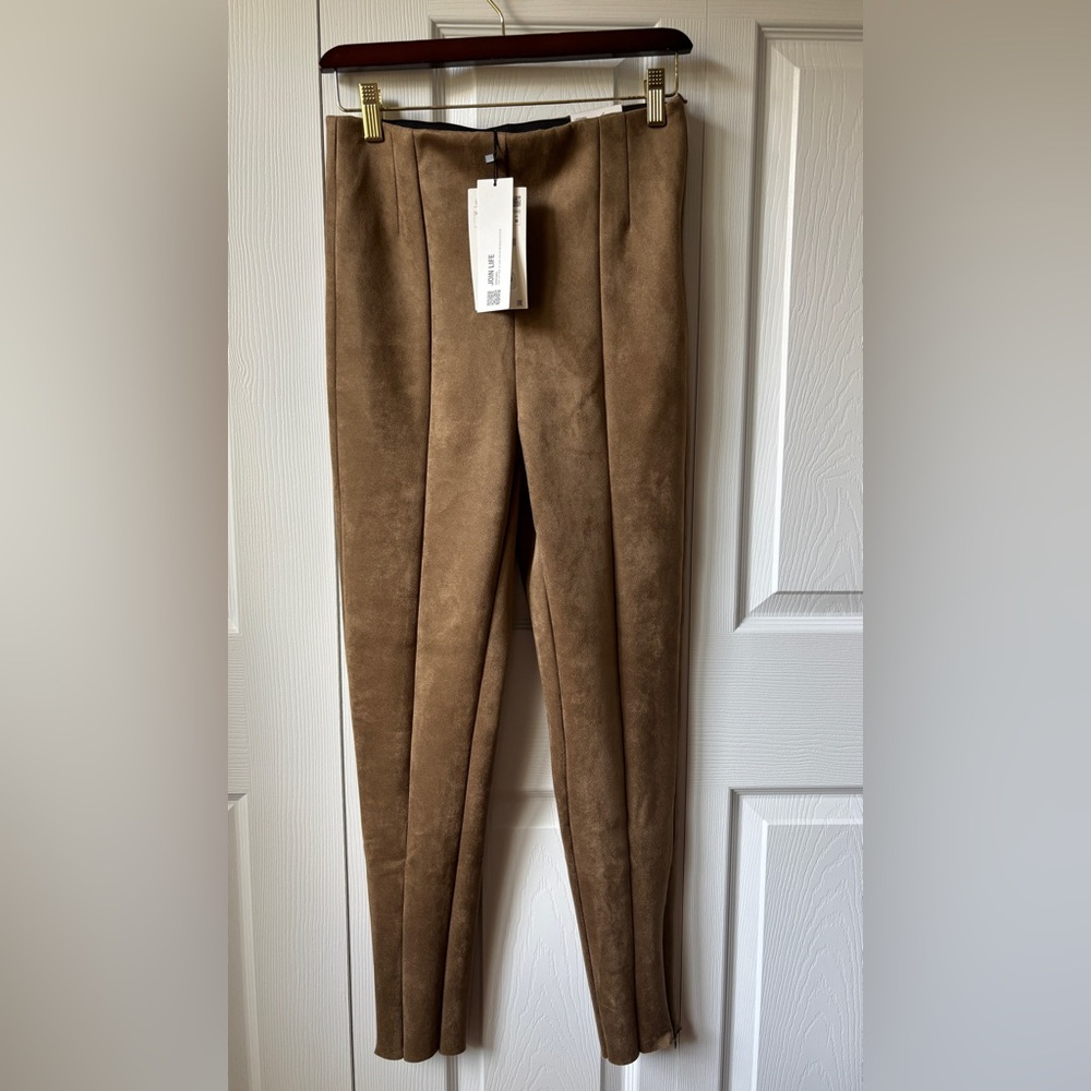 Zara Faux Suede Leggings